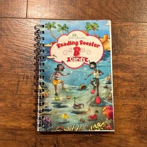 The good and the beautiful curriculum reading booster B cards spiral book